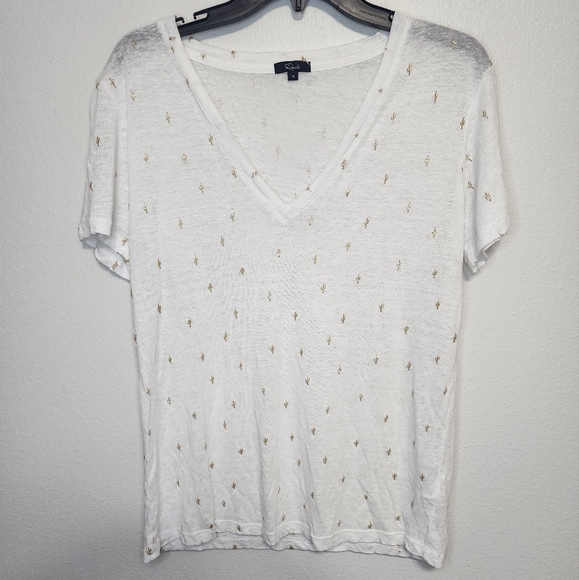 Rails cara golden cactus linen top - Picture 1 of 4